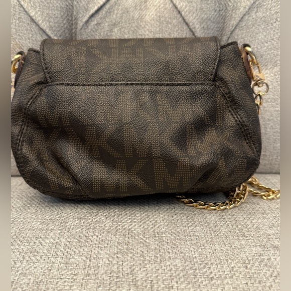 Michael Kors Brown Logo Crossbody - Picture 4 of 7